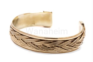 Bransoleta wikińska ASBORG brąz 