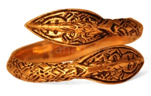 Pierścień wikiński GROT brąz