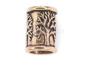 Koralik wikiński YGGDRASIL brąz