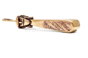 Zawieszka słowiańska ŚWIĘTOWIT duży brąz