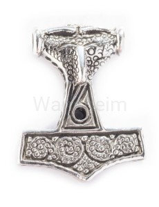 Zawieszka wikińska MŁOT THORA SCANIA srebro