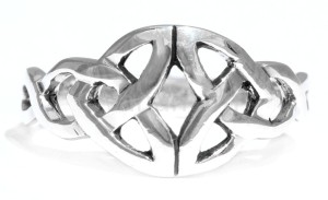 Pierścień celtycki NARIYA srebro