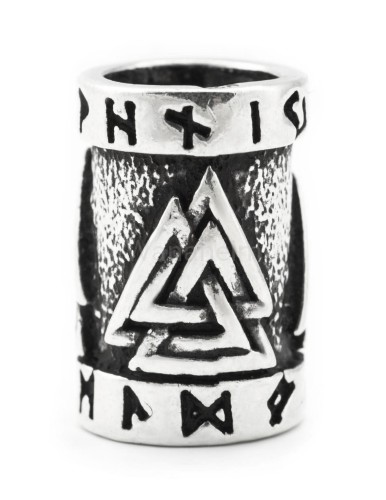 Koralik runiczny Valknut srebro ap53.jpg