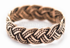 Pierścień wikiński ALDAVIN brąz