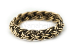 Pierścień wikiński ALFADIR brąz