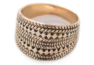 Pierścień wikiński FREYA brąz