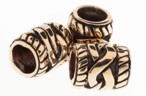 Koralik wikiński RAN brąz