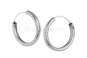 Kreole DIAMENT duże srebro