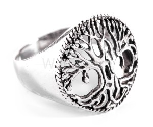 Pierścień celtycki DRZEWO ŻYCIA srebro