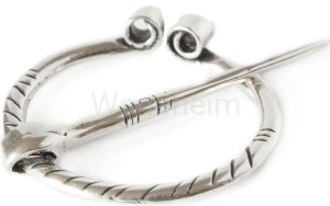 Fibula wikińska WINGARD srebro