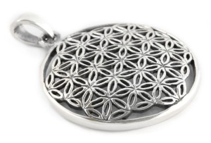 Zawieszka KWIATY ŻYCIA srebro