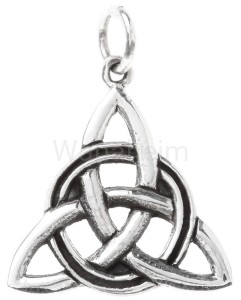 Zawieszka celtycka mała TRIQUETRA  srebro