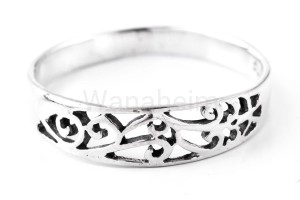 Pierścień średniowieczny SELINA srebro