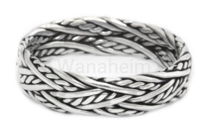 Pierścień wikiński HEIMDALL srebro