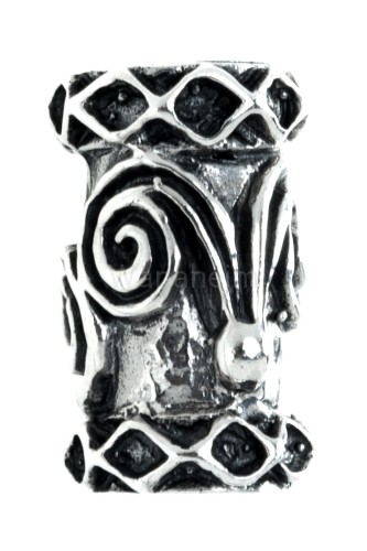 Koralik celtycki Dwalin srebro ap10.jpg