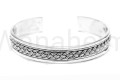 Bransoleta wikińska ICON srebro arm63-2.jpg