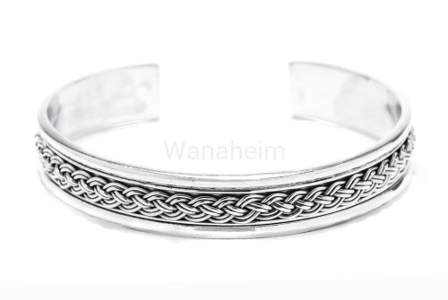 Bransoleta wikińska ICON srebro arm63-2.jpg