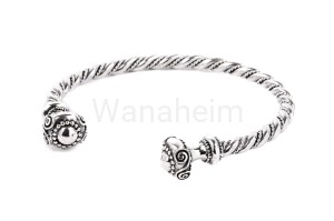 Bransoleta celtycka NARIS męska srebro