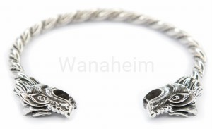 Bransoleta wikinska PARAGON srebro