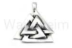 Zawieszka wikińska VALKNUT II srebro