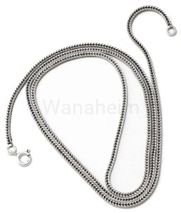 Łańcuszek średniowieczny ALUSIA 46 cm srebro 