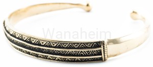 Bransoleta wikińska DAGAN brąz 