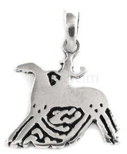 Zawieszka wikińska ODYN NA SLEIPNIRZE srebro