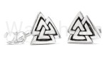 Kolczyki wikińskie VALKNUT srebro