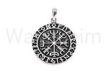 Zawieszka wikińska VEGVISIR srebro