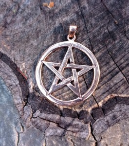 Zawieszka pentagram WHYN brąz 