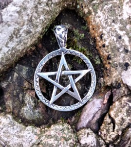 Zawieszka PENTAGRAM srebro 