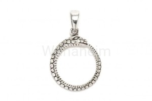 Zawieszka WĄŻ SALIA srebro