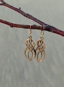 Kolczyki celtyckie ASKONIA brąz