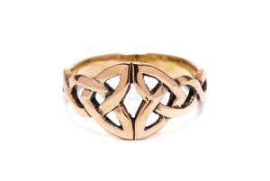 Pierścień celtycki NANINA brąz