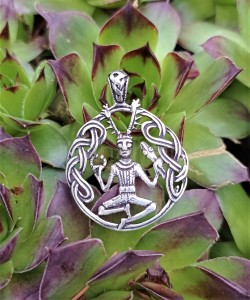 Zawieszka celtycka CERNUNNOS srebro