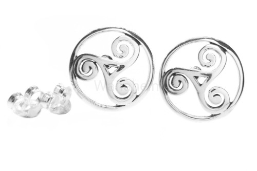 Kolczyki celtyckie TRISKEL srebro os36.jpg