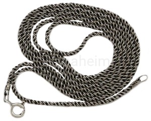 Łańcuszek średniowieczny NEMIA  55 cm srebro