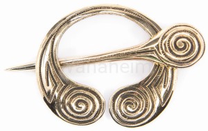 Fibula celtycka AUREJA brąz