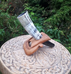 Róg sygnałowy 35 cm polerowany