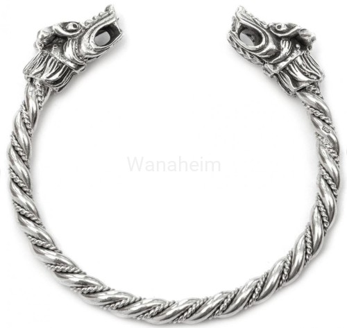 Bransoleta wikińska PARAGON damska srebro arm45.jpg