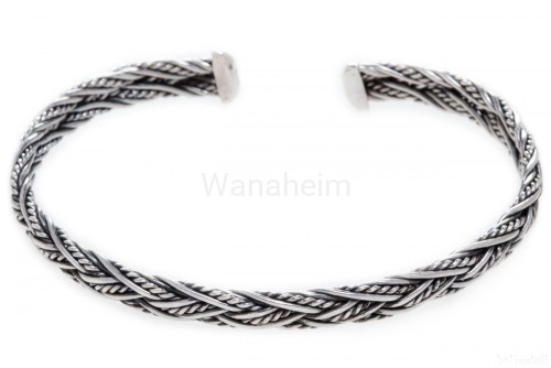 Bransoleta wikińska HEIMDALL srebro arm7.jpg