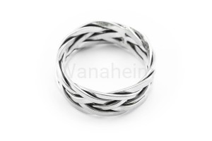 Pierścień wikiński BIRNIR srebro