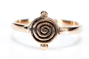 Pierścień celtycki NOREIA brąz