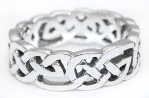 Pierścień celtycki FIONA srebro