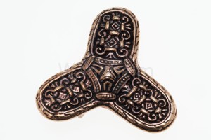Brosza wikińska "Karlir" brąz