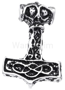 Zawieszka wikińska MŁOT THORA Ult srebro
