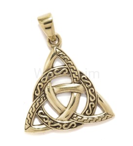 Zawieszka celtycka TRIQUETRA brąz
