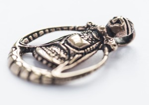 Zawieszka wikińska FREYA brąz