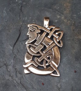 Zawieszka celtycka HERLI brąz 