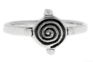 Pierścień celtycki NOREIA srebro